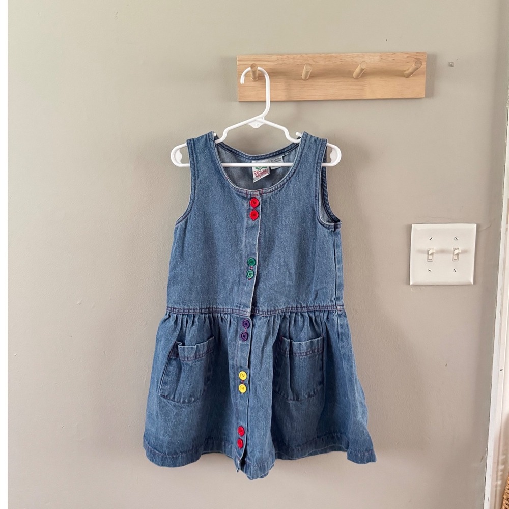 VTG. Size 6 denim dress